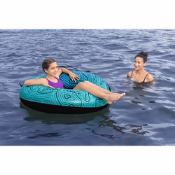 Bestway 36401 galleggiante da piscina e da spiaggia Nero, Blu Fantasia Anello di nuoto - Vista aggiuntiva 7