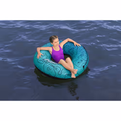 Bestway 36401 galleggiante da piscina e da spiaggia Nero, Blu Fantasia Anello di nuoto - Vista aggiuntiva 8