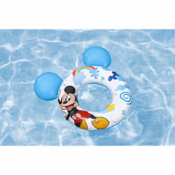 Bestway 9102K galleggiante da piscina e da spiaggia Blu, Bianco Immagine PVC Anello di nuoto - Vista aggiuntiva 7