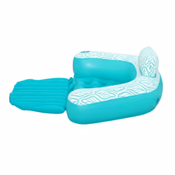 Bestway 43719 galleggiante da piscina e da spiaggia Blu Monocromatico PVC Sedia a sdraio galleggiante - Vista aggiuntiva 4