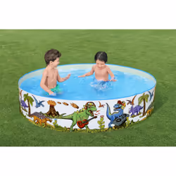 Bestway 55022 / 24 piscina fuori terra Piscina con bordi Piscina rotonda Multicolore - Vista aggiuntiva 6