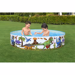 Bestway 55022 / 24 piscina fuori terra Piscina con bordi Piscina rotonda Multicolore - Vista aggiuntiva 7
