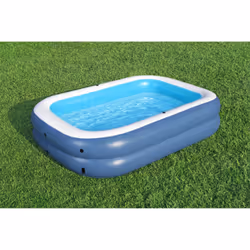 Bestway 54449 piscina fuori terra Piscina gonfiabile Piscina rettangolare Blu, Bianco - Vista aggiuntiva 5