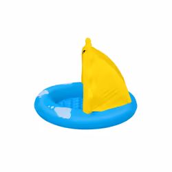 Bestway 52637 galleggiante per nuoto da bambini Cloruro di polivinile (PVC) Blu, Giallo Vaschetta per bambini - Vista aggiuntiva 4