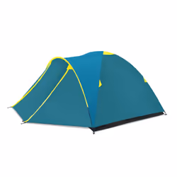 Bestway 68091 / 24, Campeggio, 4 persona(e), Telo da terra, 3,8 kg, Nero, Blu, Giallo