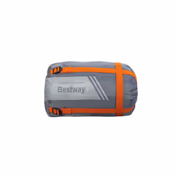 Bestway 68103 / 24 sacco a pelo Adulto Sacco mummia Poliestere Grigio, Arancione - Vista aggiuntiva 6