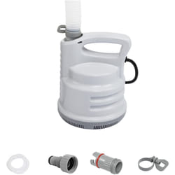 58230-6 Pompa di drenaggio da 3.028 l7H per piscina con tubo incluso - Bestway