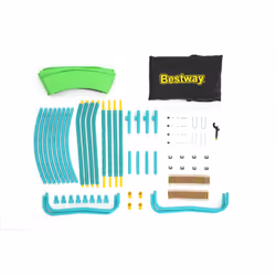 Bestway 59102 trampolino da cortile e per attività ricreative Esterno Ovale Molla elicoidale Trampolino fuori terra - Vista aggiuntiva 5