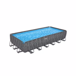 La Piscina Rettangolare APX 365 - 561KG - 732x366x132cm Bestway è la soluzione ideale per il divertimento di tutta la famigli ...