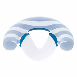 Bestway 43852, Blu, Bianco, Sedia a sdraio galleggiante, Monocromatico, PVC, Poliestere, Uomo/Donna, 100 kg