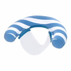 Bestway 43852 galleggiante da piscina e da spiaggia Blu, Bianco Monocromatico PVC, Poliestere Sedia a sdraio galleggiante - Vista aggiuntiva 5