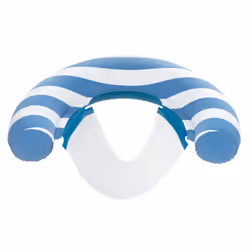 Bestway 43852 galleggiante da piscina e da spiaggia Blu, Bianco Monocromatico PVC, Poliestere Sedia a sdraio galleggiante - Vista aggiuntiva 6