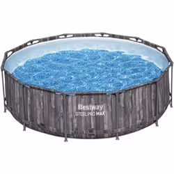 Non c'è niente di meglio dell'avere una piscina personale nel proprio giardino! Le piscine fuori terra Bestway Steel Pro MAX  ...