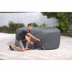 Bestway 60332 / 26 accessorio per vasche idromassaggio e spa Copertura per vasca idromassaggio Nero - Vista aggiuntiva 5