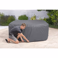 Bestway 60332 / 26 accessorio per vasche idromassaggio e spa Copertura per vasca idromassaggio Nero - Vista aggiuntiva 7