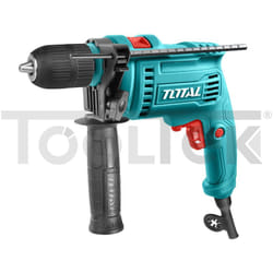 Total - trapano elettrico a percussione 680W velocità regolabile 13mm