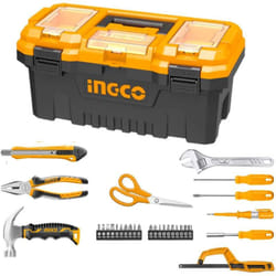 Ingco - Cassetta portattrezzi con 32 utensili HKTHP10321
