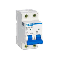 Chint - Interruttore magnetotermico nxb-63s/c6 1p+n 6a 4,5ka curva c - 296747