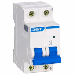 Interruttore magnetotermico Chint NXB-63S/C10 1P+N 10A 4,5ka curva C – 296748. Interruttore magnetotermico Chint NXB-63S/C10  ...