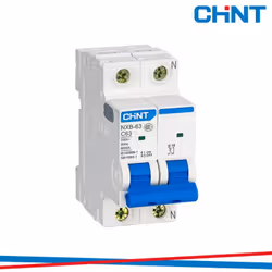Interruttore magnetotermico 1P+N 16A Curva C 4,5KA 2M .Interruttori magnetotermici serie NXB-63S per la protezione dalle sovr ...