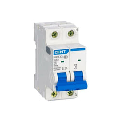 Chint - Interruttore magnetotermico nxb-63s/c32 1p+n 32a 4,5ka curva c - 296752