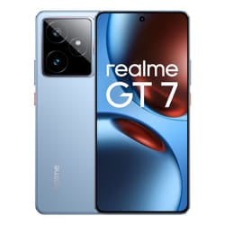realme GT 7 17,2 cm (6.78") Doppia SIM Android 15 5G USB tipo-C 12 GB 256 GB 7000 mAh Blu