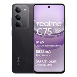 realme C75 5G 8 GB 256 GB 5828 mAh Nero