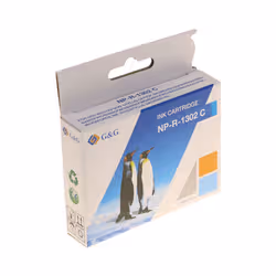 G&G NP-R-1302C cartuccia d'inchiostro 1 pz Compatibile Ciano - Vista aggiuntiva 3