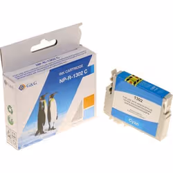 G&G NP-R-1302C cartuccia d'inchiostro 1 pz Compatibile Ciano - Vista aggiuntiva 4