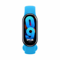 Xiaomi BHR7314GL, Cinturino per orologio, Xiaomi, Smart Band 8, Poliuretano termoplastico (TPU), Metallo, Blu