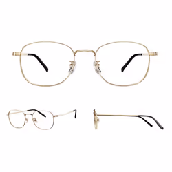 Xiaomi Blue light Blocking Glasses, Unisex, Ovale, Classico, Nylon, Oro, Metallo