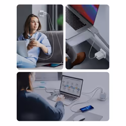 Ugreen 15337 Caricabatterie per dispositivi mobili Universale Bianco AC Ricarica rapida Interno - Vista aggiuntiva 7