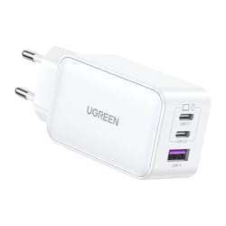 Ugreen 15339 Caricabatterie per dispositivi mobili Universale Bianco AC Ricarica rapida Interno