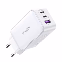 Ugreen 15339 Caricabatterie per dispositivi mobili Universale Bianco AC Ricarica rapida Interno