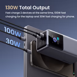 Ugreen 20000mAh 130W Fast Charging Powerbank - Vista aggiuntiva 5