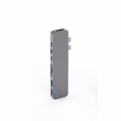HYPER HyperDrive PRO, Grigio, MicroSD (TransFlash), SD, HDMI, Mini DisplayPort, Thunderbolt 3, USB 3.2 Gen 1 (3.1 Gen 1) Type ...