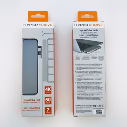 HYPER HD28C USB 3.2 Gen 1 (3.1 Gen 1) Type-C Grigio