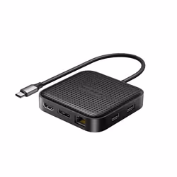 HYPER HD583-GL replicatore di porte e docking station per laptop USB 3.2 Gen 1 (3.1 Gen 1) Type-C Nero - Vista aggiuntiva 4