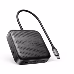 HYPER HD583-GL replicatore di porte e docking station per laptop USB 3.2 Gen 1 (3.1 Gen 1) Type-C Nero - Vista aggiuntiva 5