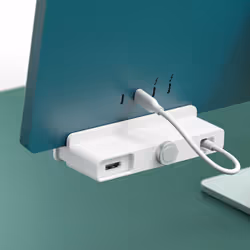 HYPER HD34A8 replicatore di porte e docking station per laptop USB 3.2 Gen 1 (3.1 Gen 1) Type-C Bianco - Vista aggiuntiva 5