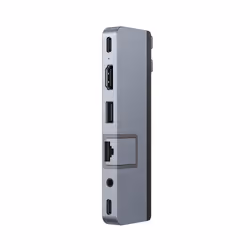 HYPER HD575-GRY-GL replicatore di porte e docking station per laptop USB 3.2 Gen 1 (3.1 Gen 1) Type-C Grigio - Vista aggiuntiva 6