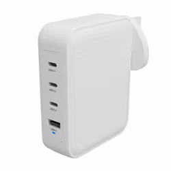 HYPER HJ1001WHWWGL Caricabatterie per dispositivi mobili Controller per videogiochi, Telefono cellulare, Netbook, Computer portatile, Smartphone, Tablet Bianco AC Ricarica rapida Interno