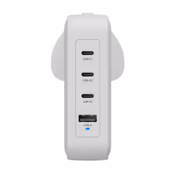 HYPER HJ1001WHWWGL Caricabatterie per dispositivi mobili Controller per videogiochi, Telefono cellulare, Netbook, Computer portatile, Smartphone, Tablet Bianco AC Ricarica rapida Interno - Vista aggiuntiva 5