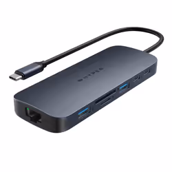 Targus HD4006GL, USB 3.2 Gen 2 (3.1 Gen 2) Type-C, 140 W, 10,100,1000 Mbit/s, IEEE 802.3, IEEE 802.3ab, IEEE 802.3u, Nero, Mi ...