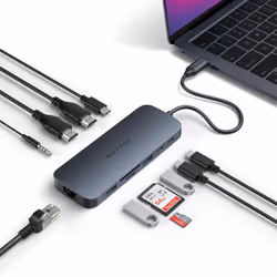Targus HD4006GL replicatore di porte e docking station per laptop USB 3.2 Gen 2 (3.1 Gen 2) Type-C Nero