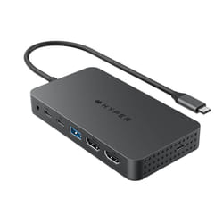 Targus HyperDrive Next Dual Cablato USB tipo-C Grigio