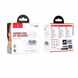 Hoco EQ24 Auricolare Wireless In-ear Musica e Chiamate Bluetooth Bianco - Vista aggiuntiva 2
