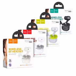 Hoco EQ24 Auricolare Wireless In-ear Musica e Chiamate Bluetooth Bianco - Vista aggiuntiva 3