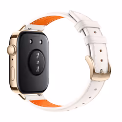 Huawei WATCH Fit 3, Display AMOLED da 1.82", Design ultra sottile, Monitoraggio completo del fitness, Monitoraggio salute 24h, Compatibilità con iOS e Android, Durata della batteria fino a 10 giorni, Chiamate Bluetooth, Pearl White Pelle - Vista aggiuntiva 6