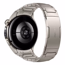 Huawei WATCH 5 (46 mm), cassa in titanio aerospaziale e cinturino in titanio. Compatibile con iOS e Android e chiamate E-sim